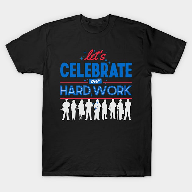 Labor Day T-Shirt by PatBelDesign